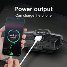 荧光头灯 高功率LED头灯 USB充电 变焦头灯 防水手电筒 带传感器 户外露营钓鱼灯 - 黑色 - 查看 7