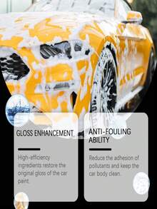 浓缩配方泡沫洗车液，丰富泡沫清洁去污，呵护车漆，抗污染清洁液，轻松清洁汽车，去除污渍！清洁剂和去污剂 - 彩色 - 查看 6
