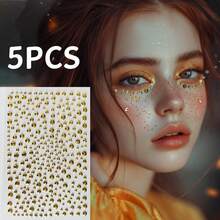1 miếng dán ngọc trai giả 3D, miếng dán đính đá tự dính trang trí, phụ kiện tóc ngọc trai giả tự làm, quà Giáng sinh vàng, quà Lễ Tạ ơn cho giáo viên, phụ kiện tóc mùa thu/đông, bộ dụng cụ tạo kiểu tóc, dụng cụ làm tóc cho tiệm cắt tóc, đồ dùng làm đẹp khi đi du lịch, sản phẩm chăm sóc tóc, phụ kiện tóc, mùa hè, ngày lễ, lễ hội, sinh nhật. - Đá quý vàng - Xem 3