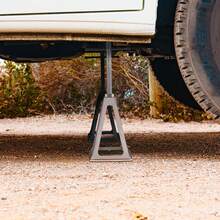 RV Stabilizer Jacks, 4 Pack Aluminum RV Leveling Jacks, RV Stack Jacks For RV Travel Trailer Camper, Single Screw Jack Support Up To 6000 Lbs, Adjustable From 11 Inch To 17 Inch - 4-piece Set - 6000 Lbs Capacity - View 9