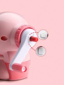 返校季铅笔刀，宇航员造型学生铅笔刀，手摇式自动铅笔刀，文具用品 - 彩色 - 查看 11