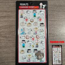 1张动漫贴纸，可爱3D立体DIY贴纸，儿童创意贴纸，黑色瞳孔防水贴纸，波点贴纸，派对装饰手工手机贴纸，送给女孩的礼物 - 彩色 - 查看 9