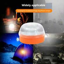 Đèn LED nhấp nháy cường độ cao, đèn khẩn cấp cho ô tô, đèn cảnh báo chống thấm nước có nam châm, nhấp nháy mạnh mẽ, thích hợp cho xe hỏng, cứu hộ trên đường cao tốc và ngoài trời, phụ kiện ô tô thiết thực, vật dụng cần thiết cho ô tô, lựa chọn đồ dùng ô tô lý tưởng. - A - Xem 4