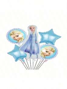 81件組主題生日裝飾套裝，包含背景布、乳膠氣球及居家生日派對氣球裝飾，適用於生日派對與宴會 - 彩色 - 查看 8