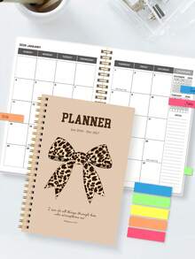 2026 New Year Gift! 2026-2027 Two-Year Calendar, Minimalist Monthly Planner, Office & Study Organization Tool, Back To School & Office Supplies - Multicolor - View 9