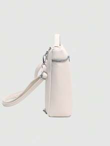 Ba lô/túi đựng cơm kiểu Hàn Quốc dung tích lớn, thiết kế đơn giản, mới năm 2026 dành cho nữ, mẫu túi bán chạy, món quà hoàn hảo cho bạn thân hoặc đồng nghiệp. Lý tưởng cho việc đi học hoặc đi chơi. - trắng - Xem 5