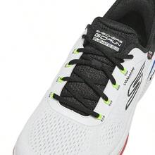 Skechers Tênis de Corrida Go Run Elevate 2.0 para Homens, Sapatos Esportivos Casuais Leves e Confortáveis para Uso Externo, 220853-WMLT - branco/multicolorido - Visão 7