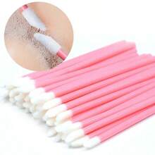 101支一次性唇刷带睫毛袋批发睫毛膏刷微型睫毛清洁刷睫毛延长 - 彩色 - 查看 4