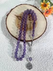 45pcs Acrylic Tasbih Beads, Muslim Prayer Beads, Middle Eastern Style Rosary Beads For Daily Use - Multicolor - View 5