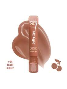 PAGE VINE 专业彩妆果冻唇彩，保湿丰盈高光泽唇彩 - Toast N' Jelly（浅裸色） - 多色 - 查看 15