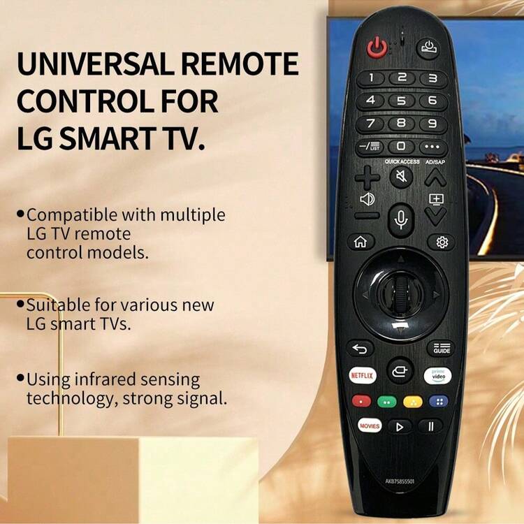 Mr20ga Akb75855501 Infrared Remote Control Compatible With Lg Tv An-mr650a An-mr18ba An-mr19ba For Rx Zx Wx Series