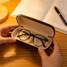 Customized Name Glasses Case, Personalized Fashion Glasses Box, Customizable Letter Hard Glasses Case, Customizable Birthday Gift, Valentine's Day Gift, Wedding Gift - Multicolor - View 6