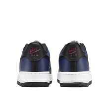 Nike Air Force 1 GS Classic, Lightweight, Comfortable, Versatile, And Durable Low-Top Sneakers. - Blue, White and Black - View 9