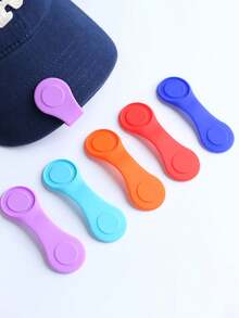 Kẹp mũ golf silicon từ tính, kẹp đánh dấu bóng golf từ tính, kẹp cổ áo từ tính, kẹp quần, bền, có thể tháo rời, dễ dàng gắn vào mũ, nón, thắt lưng, vừa vặn. Món quà tuyệt vời cho nam nữ, người chơi golf. Phụ kiện golf. - Nhiều màu - Xem 3