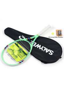 SALYWEE POWER 2.0 Hybrid Carbon Tennis Racket | Pre-Strung 16*19 | 295±10g | Professional Upgrade | Free Accessories | Precision Crafted Frame | Minimalist Elegant Design - Multicolor - View 12