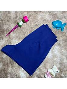 SHORSTS FEMENINO ALFATARIA SIN BOLSO SUPER CONFORTABLE SHORTS QUE CONVINA CON TUDO SIPER EN LADO IZQUIERDO - Azul Royal - Visão 5