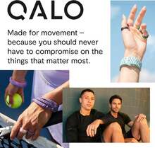 QALO Women'S Rubber Silicone Ring, Aurora Modern, Wedding Ring For Women, Breathable, Durable Engagement Silicone Band, 6.5mm Wide 1.8mm Thick, Multi Colors - ColorB - 查看 3