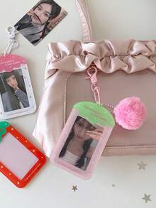 1 PC Girl Heart Cartoon Strawberry 3-Inch Small Card Display Card Set Student Star Chasing Pendant Hard Card Set Bus Kaka Bag - Multicolor - View 9