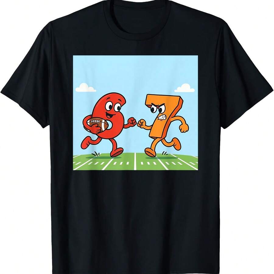 Football 67 Six Seven 6-7 Playing T-Shirt - 款式2 - 查看 1