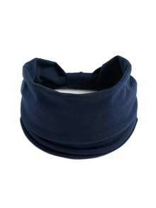 1条/4条装编织高弹宽发带，适合女性日常发型装饰，简约百搭的欧美风宽发带，时尚发饰