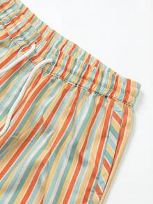 Men's Casual Vacation Style Outdoor Shorts, Beach Shorts, Suitable For Pool Party, Spring/Summer - Multicolor - View 3