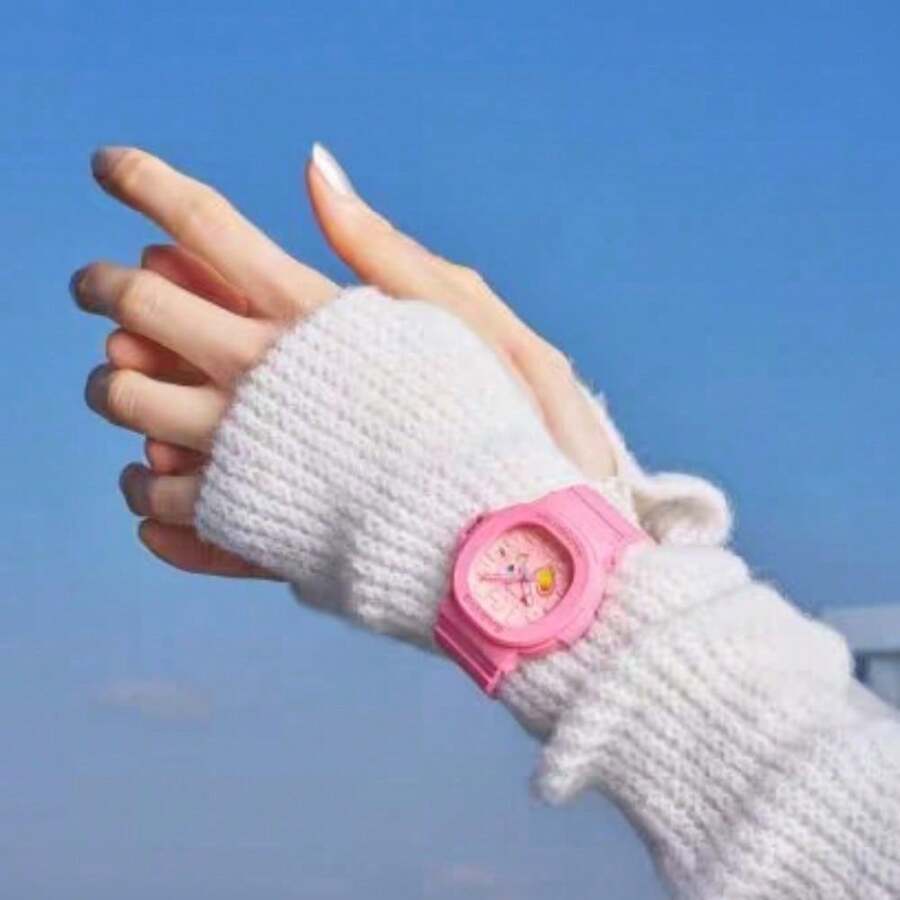 Đồng hồ Casio Baby-G Barbie màu hồng, chống sốc, chống nước 100M, kiểu dáng dễ thương dành cho nữ GZBGA-10-4APR - Một cỡ - Xem 1