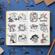 50 miếng dán hình silhouette cổ điển, miếng dán graffiti sáng tạo, đồ dùng văn phòng, miếng dán điện thoại và máy tính, miếng dán chống nước chất lượng cao, đồ trang trí quà tặng cổ điển thú vị, gói tiết kiệm, miếng dán hoạt hình dễ thương, miếng dán anime cá tính, miếng dán trang trí, chống nước, miếng dán ốp điện thoại có thể tái sử dụng. - Nhiều màu - Xem 6