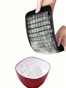 Silicone Making Tray, 160 Black Multi-Grid Mold For Summer, Ice, Food, Kitchen, Travel, Kitchen Items, Kitchen Tools, Kitchen Things. Back To School - Multicolor - View 6