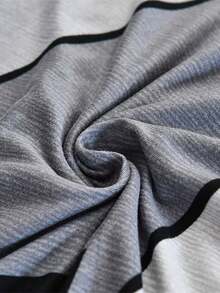 1pc Geometric Line Print Elastic Sofa Seat Cushion Cover, Suitable For All Seasons - Multicolor - View 8