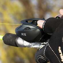 BILLINGS Baitcasting Reel,152g Ultralight Baitcaster Fishing Reel With New Compact Design,7.2:1 Gear Ratio,6KG Drag With Magnetic Brake System For Fishing Saltwater Freshwater - Dark Green - View 7