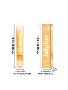 PAGE VINE 专业彩妆果冻唇彩，保湿丰盈高光泽唇彩 - Toast N' Jelly（浅裸色） - 多色 - 查看 11