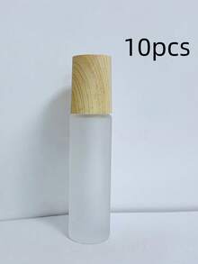 10ml Essential Oil Glass Bottle Glass Roller Bottles With Stainless Steel Roller Balls Reusable Refillable Bottle (White Frosted) - Clear - View 11