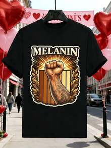 Camisetas para hombres - Negro - Ver 2