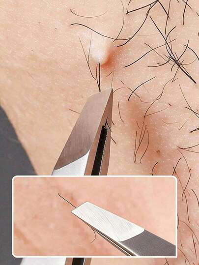 5pcs/3pcs/1pc Stainless Steel Eyebrow Tweezers, Slanted Tip Precision Hair Removal Multipurpose Household Stainless Steel Eyebrow Clip, Depilation Tool, Unisex, Random Style