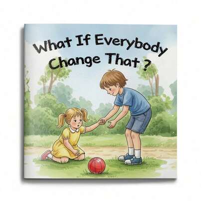 What If Everybody That...? Picture Book Series, Everyday Manners And Social Responsibility Stories, Exploring Choices, Words, Actions And Thoughts, Gentle Life Lessons With Cute Illustrations, Multiple Titles Available