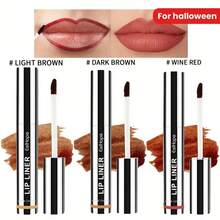 EELHOE Delineador de labios instantáneo despegable: resistente al agua, duradero, de múltiples tonos para labios definidos y vibrantes para mujeres y niñas. Perfecto para otoño e invierno. Ideal para la moda elegante del año 2000. Adecuado para cumpleaños, regalos de Navidad, fiestas. El mejor color. - Delineador de labios instantáneo despegable - Ver 1