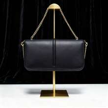 A Single-Shoulder Bag, Box Bag, Square Bag, Chain Bag Suitable For Daily Commuting. With A Lightweight And Simple Design. - 黑色 - 查看 1