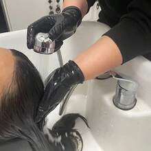 50/100pcs Black Nitrile Gloves, Suitable For Beauty, Salon, Household Cleaning (S/M/L/XL) - Black - View 3