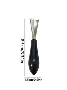2pcs Hairbrush Cleaning Brush Hair RemoverA Set Of Massage Comb Hair Cleaning Wide Brush Hair Styling Tools Suitable For Use In Salons And At Home, Random Color, Comfortable To Comb,Hair Tools,Hair Items,Travel Essential,Travel,Barber,Hairstylist,Barber Accessories,Valentine's Day,Hair Supplies,Hair Stylist,Barbershop,Salon,Vacation Essentials,Hair Products,Barbershop,Valentine's Gift,Travel Essentials For Women,Hair Stylist Tools - 彩色 - 查看 6