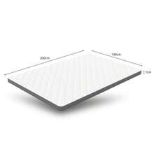 Comfortable Mattress H3, Medium Firmness, Oeko-Tex Certified, 7 Cm High, Made In China, 7-Zone Foam Padding, Effective Lumbar Support - 白色 - 查看 15