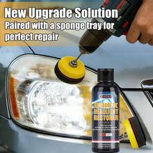 JB-XPCS Headlight Restoration Kit - Eliminates Headlight Discoloration, Oxidation, And Fogging - Lens Polishing Compound - Effectively Enhances Headlight Gloss And Polishes. - A - View 2