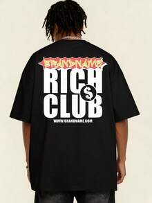 Camiseta de Manga Corta para Hombre Regalo Ideal para Cumpleaños 100% Algodón Camiseta Masculina de Calidad Verano Estampada Transpirable y Cómoda con Diseño de Pascua Camiseta Gráfica Estilo Y2K Escena Urbana - Negro - Ver 3