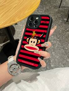 Legal Permission Of Paul Frank Step Following From The Inner Eye, Mouth Monkey Turnkey Prevent And Protect The Camera And Fit The New Xr/Xs Max/IPhone13/14/15/16/17 Pro Max Bumpers - 彩色 - 查看 2