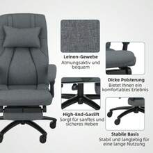 Home Office Chairs - Dark Grey - View 5