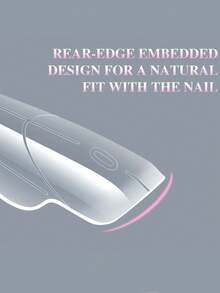 150pieces Of Extra-Long Special-Shaped Butterfly Wave Nail Crystal Light Therapy For Extending Nail Film, Paperless Tray, Multiple Sizes Of Boxed Nail Tools - Clear - View 4