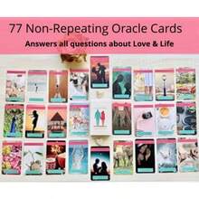 77 Cards Love Oracle Deck With Meanings On Them Love Oracle Cards For Beginners Answers For Life And Love Questions With Seasons And Yes/No Cards I Guidance For Twin Flame Soulmate Love Connections - như hình ảnh - Xem 2