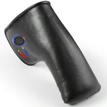 Bao bọc gậy golf từ tính FINGER TEN (1 chiếc), chất liệu da PU màu đen, có khóa từ tính chắc chắn và giá đỡ bóng từ tính tích hợp, giúp bảo vệ tối ưu và dễ dàng sử dụng. - màu đen - Xem 1