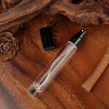 1pc Personalized Name Customized Perfume Glass Empty Bottle With Cap, Transparent Spray Bottle, Portable Travel Perfume Bottle - 10ml - View 6