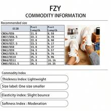 FZY New 2026 Women's Casual Sneakers Feature Breathable Laces For Easy Slip-On And Slip-Off Without Lifting Your Heels. Ideal For Outdoor Activities, These Shoes Are Perfect For Women Who Prefer A Casual Or Preppy Style - 橘色 - 查看 3
