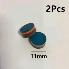 Punte per stecca da biliardo multistrato da 14 mm, punte per stecca da biliardo da 14 mm, punte per stecca da snooker e biliardo americano professionali, durevoli e con vestibilità perfetta. - 2 pezzi - Visualizzare 7